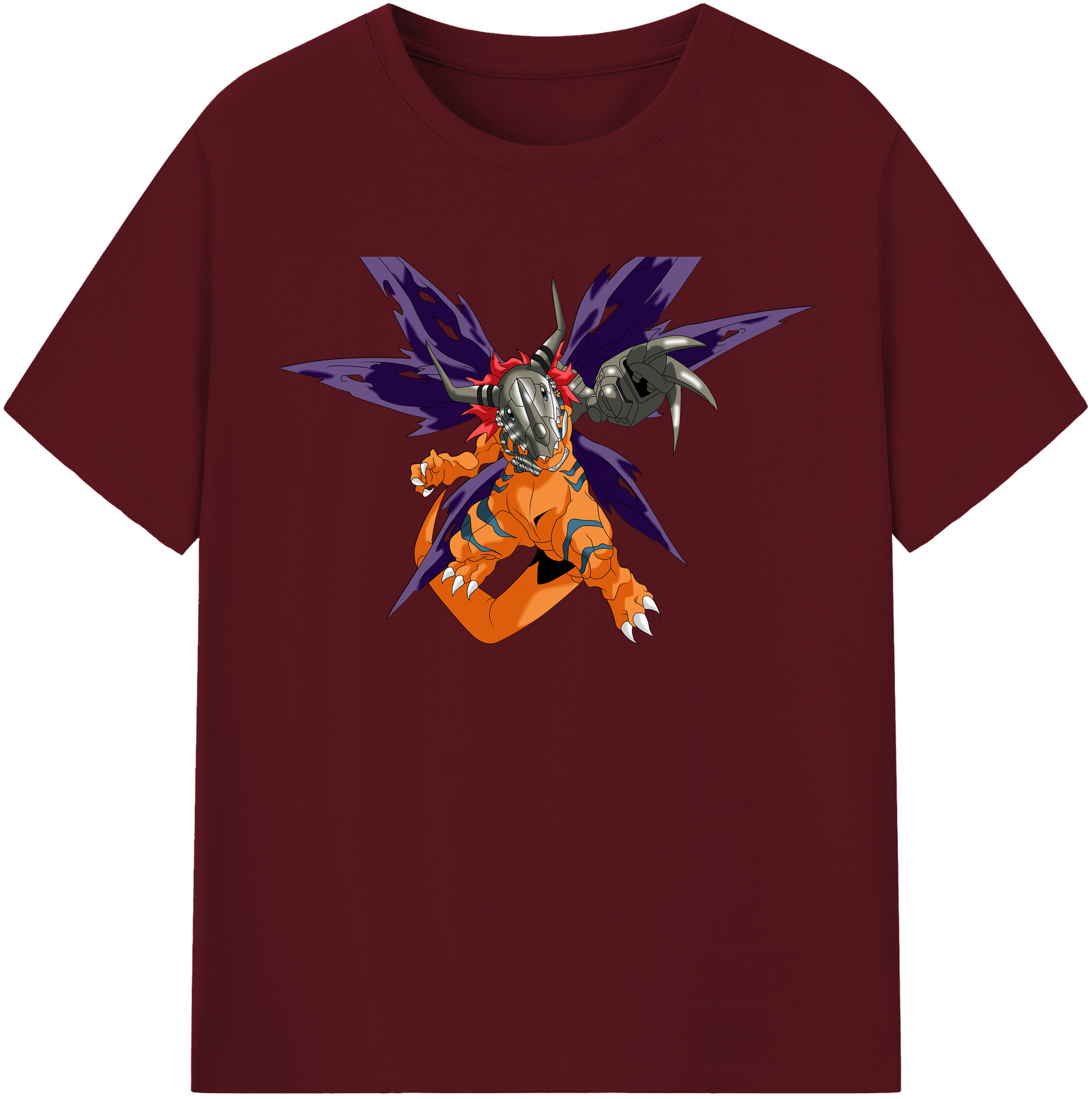 （画像用） Digimon デジタルモンスター/デジモン 綿100％半袖Tシャツ（フロントプリント）